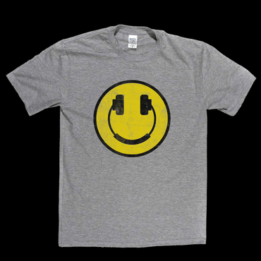 Smiley Headphones T-Shirt