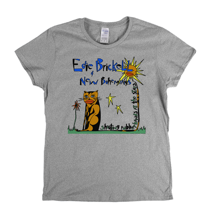 Edie Brickell Shooting Rubber Bands At The Stars Womens T-Shirt