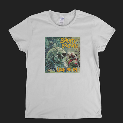 Savoy Brown Looking In Womens T-Shirt