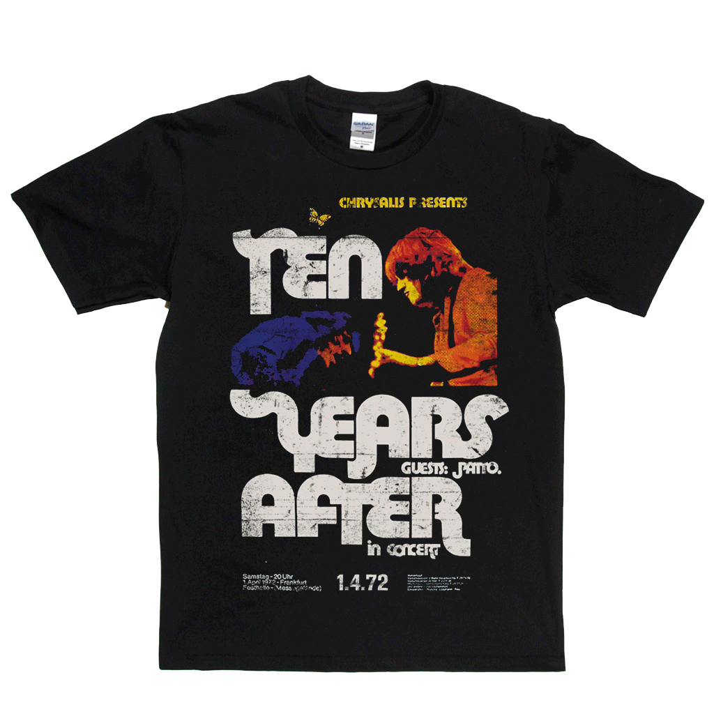 Ten Years After In Concert Poster T-Shirt