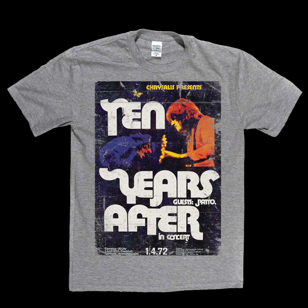 Ten Years After In Concert Poster T-Shirt