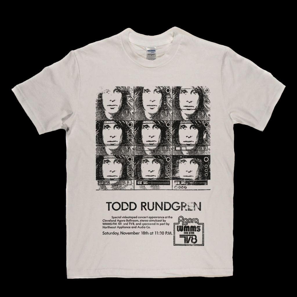 Todd Rundgren Agora Poster T-Shirt