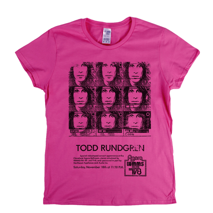 Todd Rundgren Agora Poster Womens T-Shirt