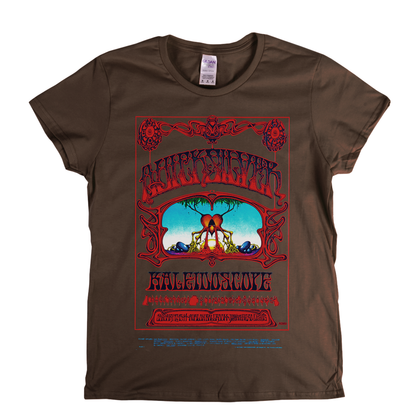 Quicksilver Kaleidoscope Poster Womens T-Shirt