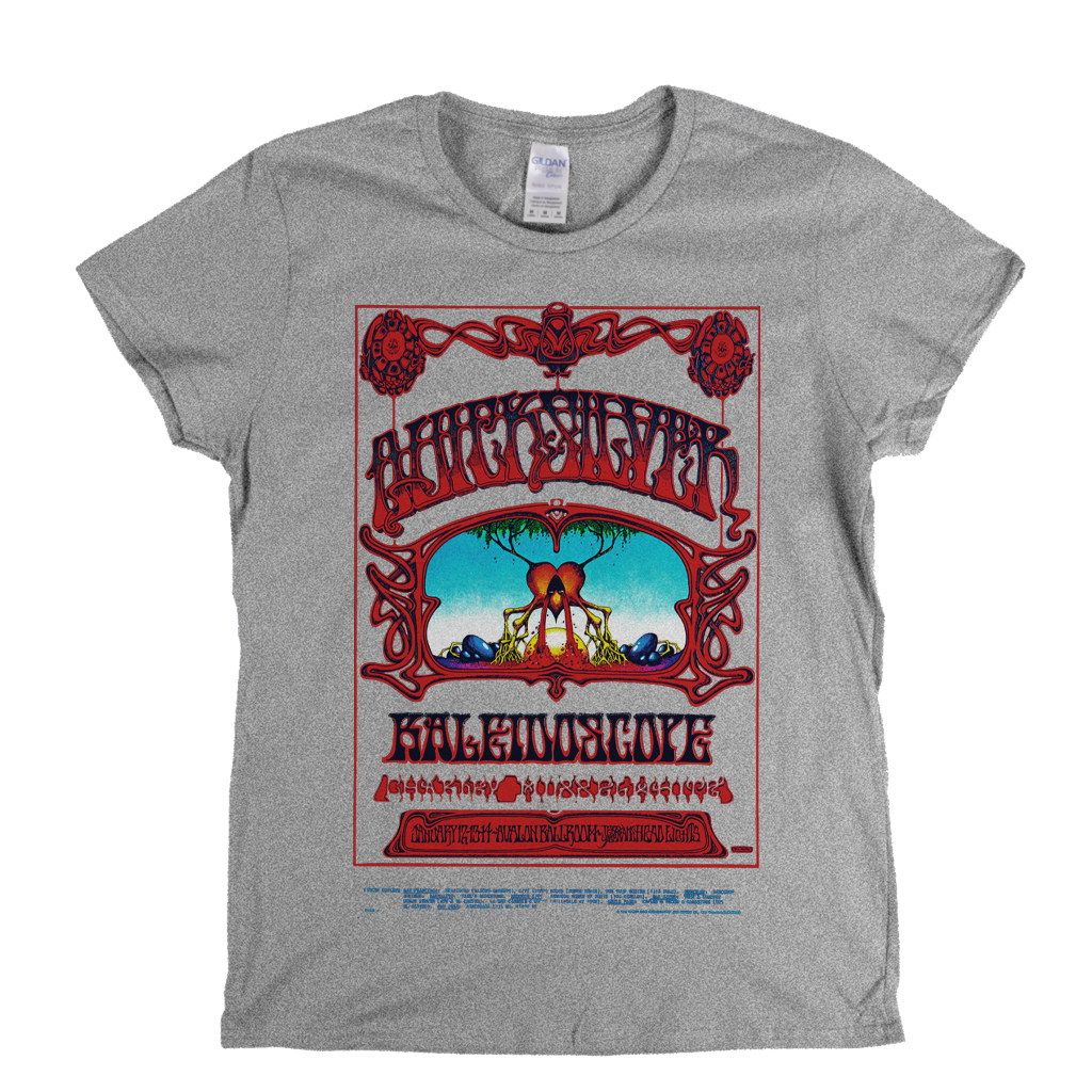 Quicksilver Kaleidoscope Poster Womens T-Shirt