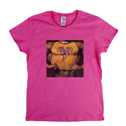 Alvin Lee Pump Iron Womens T-Shirt