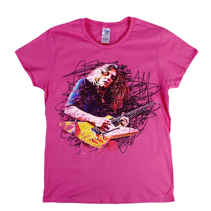 Allen Collins 1952 1990 Womens T-Shirt