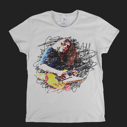 Allen Collins 1952 1990 Womens T-Shirt