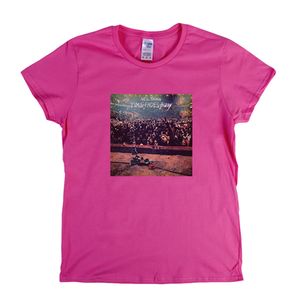 Neil Young Time Fades Away Womens T-Shirt