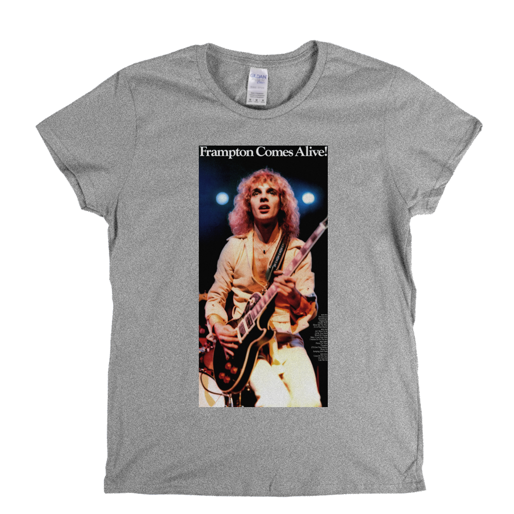 Frampton Comes Alive Album Cover Womens T-Shirt