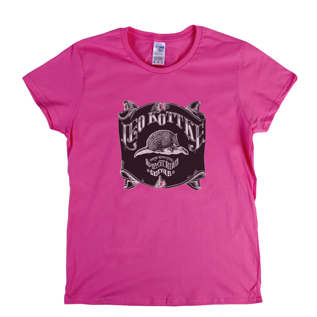 Leo Kottke 6 And 12 String Womens T-Shirt