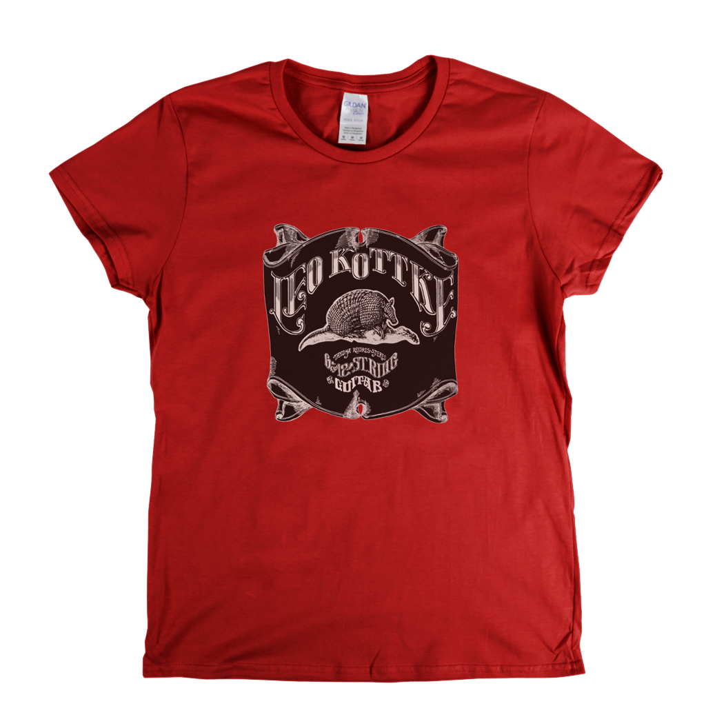 Leo Kottke 6 And 12 String Womens T-Shirt