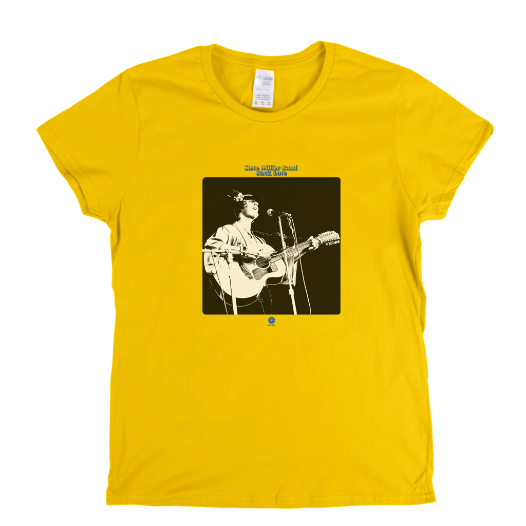 Steve Miller Band Rock Love Womens T-Shirt