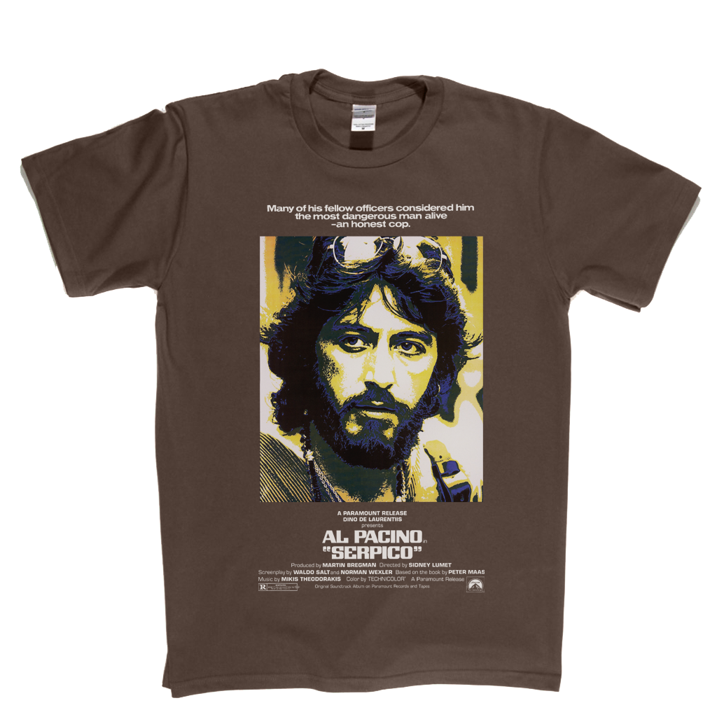 Al Pacino Serpico Poster T-Shirt