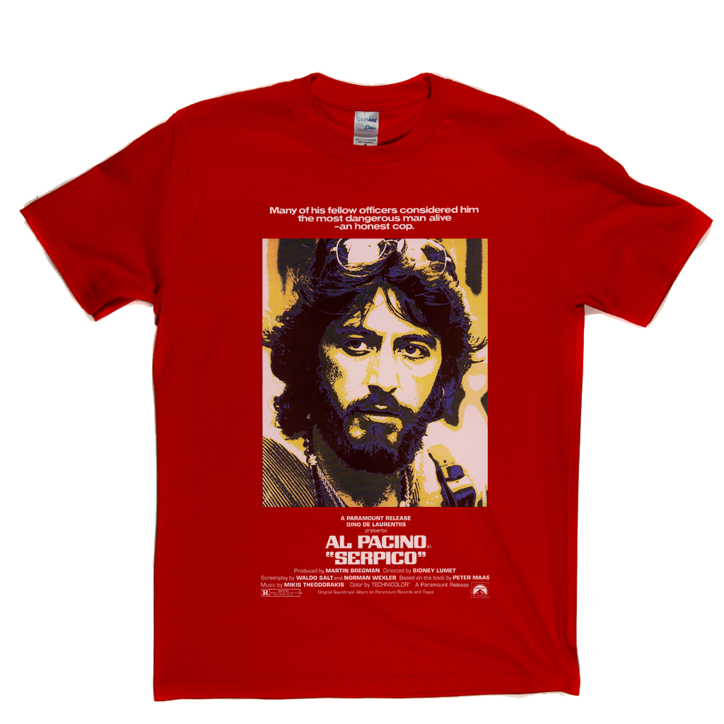 Al Pacino Serpico Poster T-Shirt