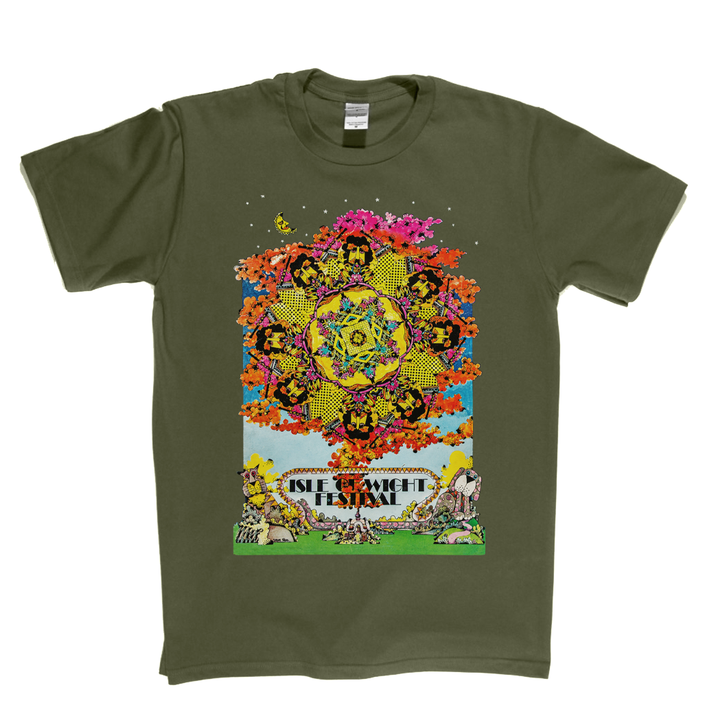 Isle Of Wight 1970 Poster T-Shirt