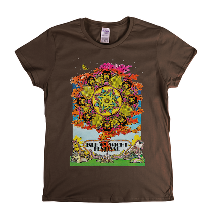 Isle Of Wight 1970 Poster Womens T-Shirt