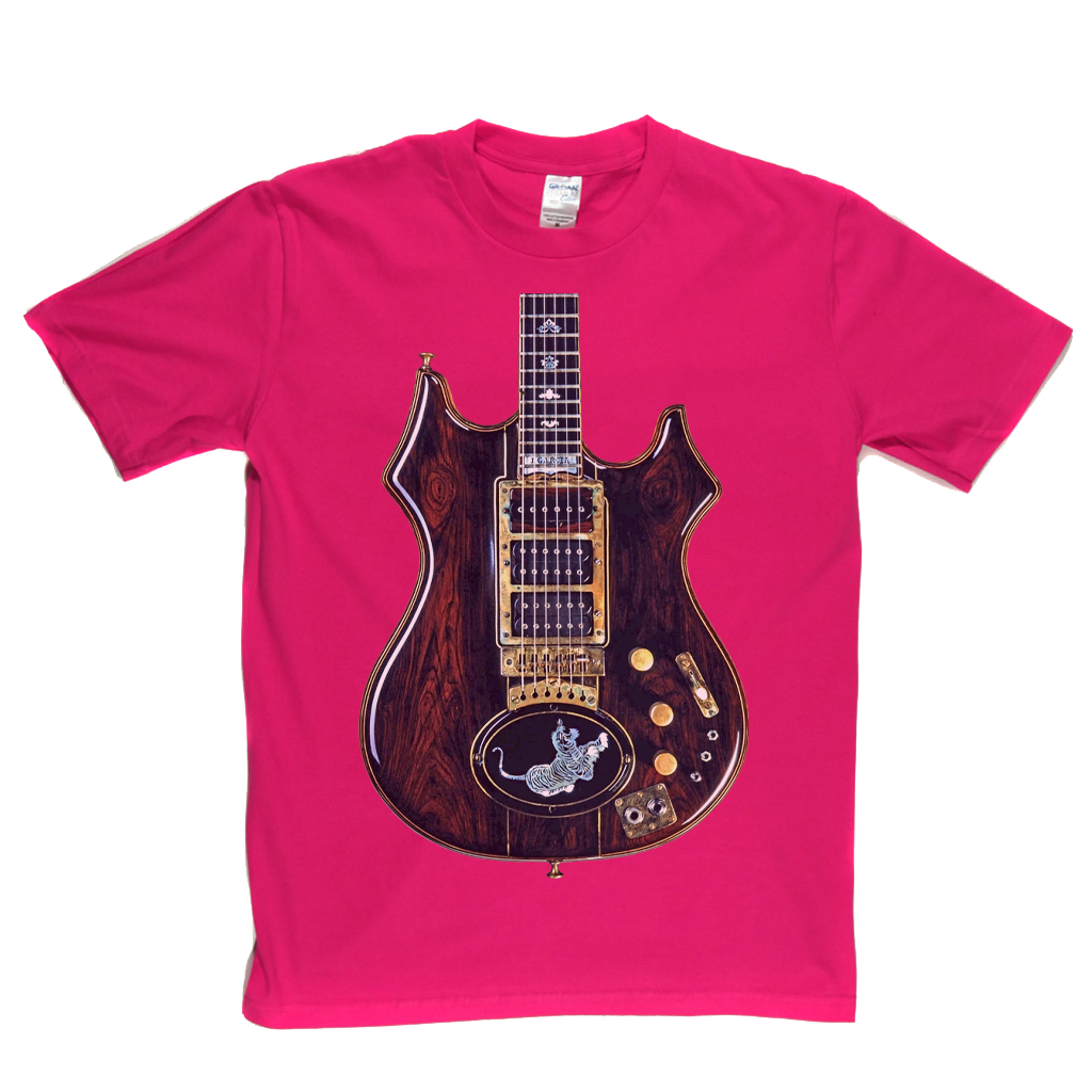 Jerry Garcia Tiger Guitar T-Shirt