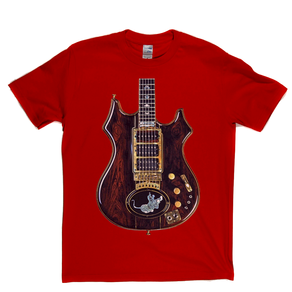 Jerry Garcia Tiger Guitar T-Shirt