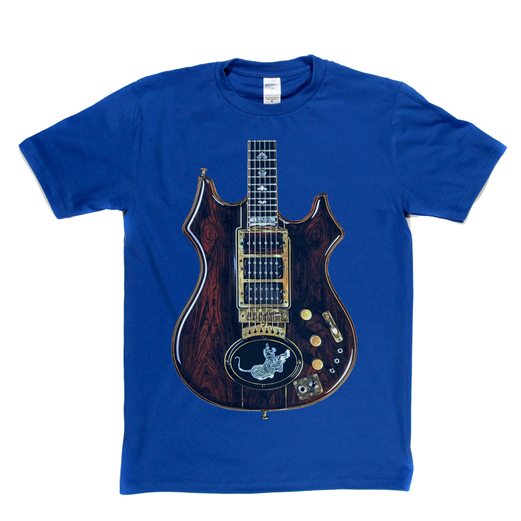 Jerry Garcia Tiger Guitar T-Shirt