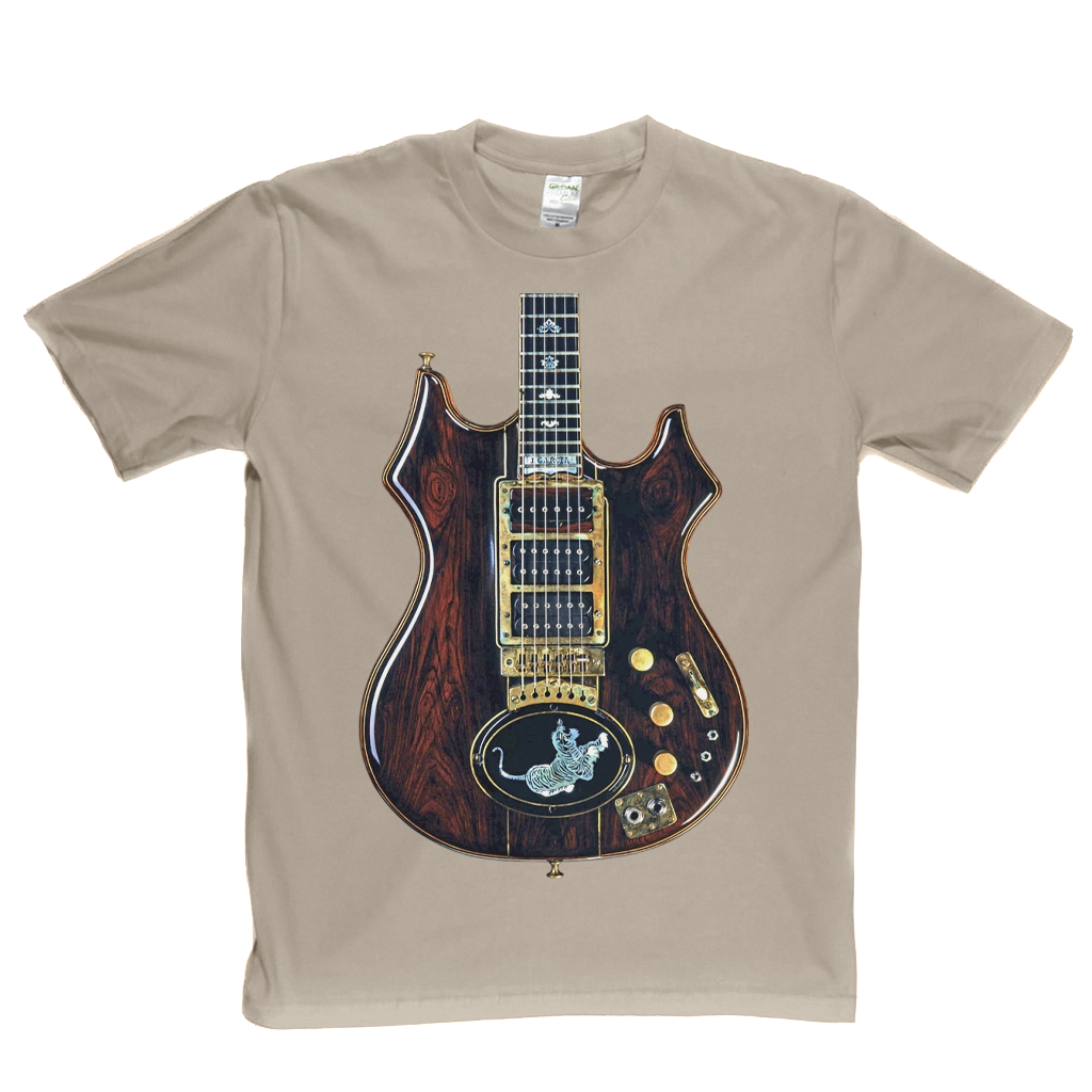 Jerry Garcia Tiger Guitar T-Shirt