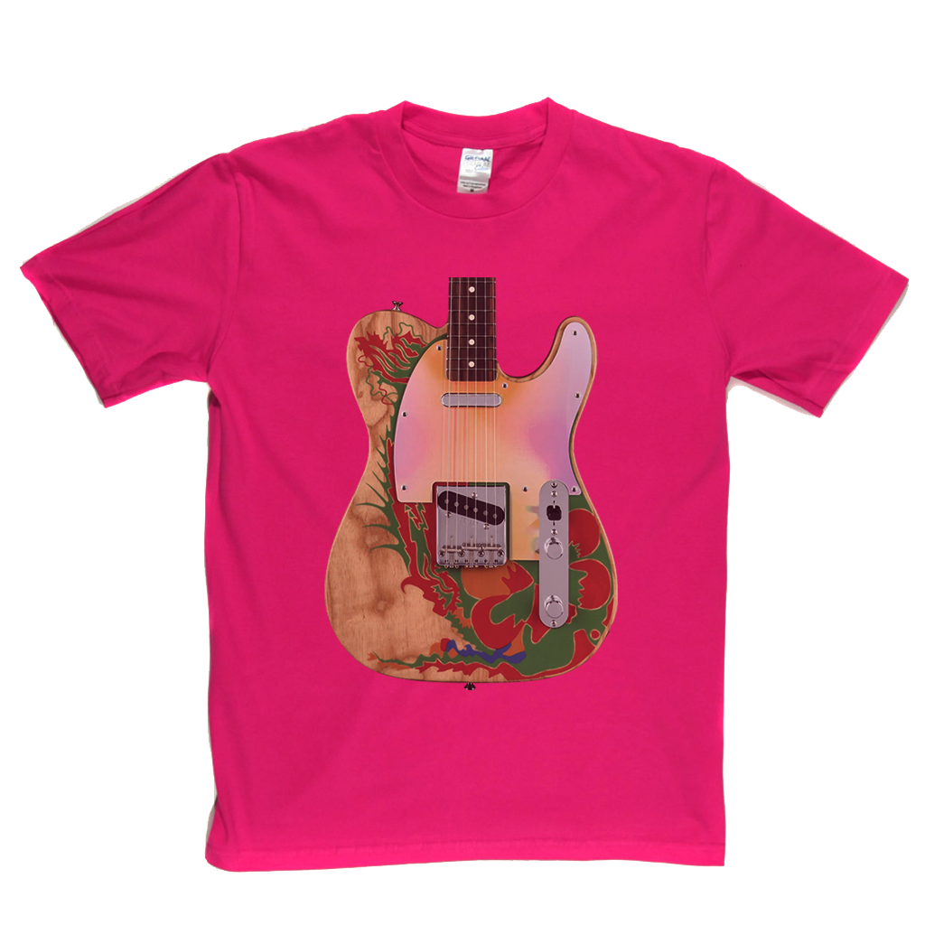 Jimmy Page Dragon Telecaster T-Shirt