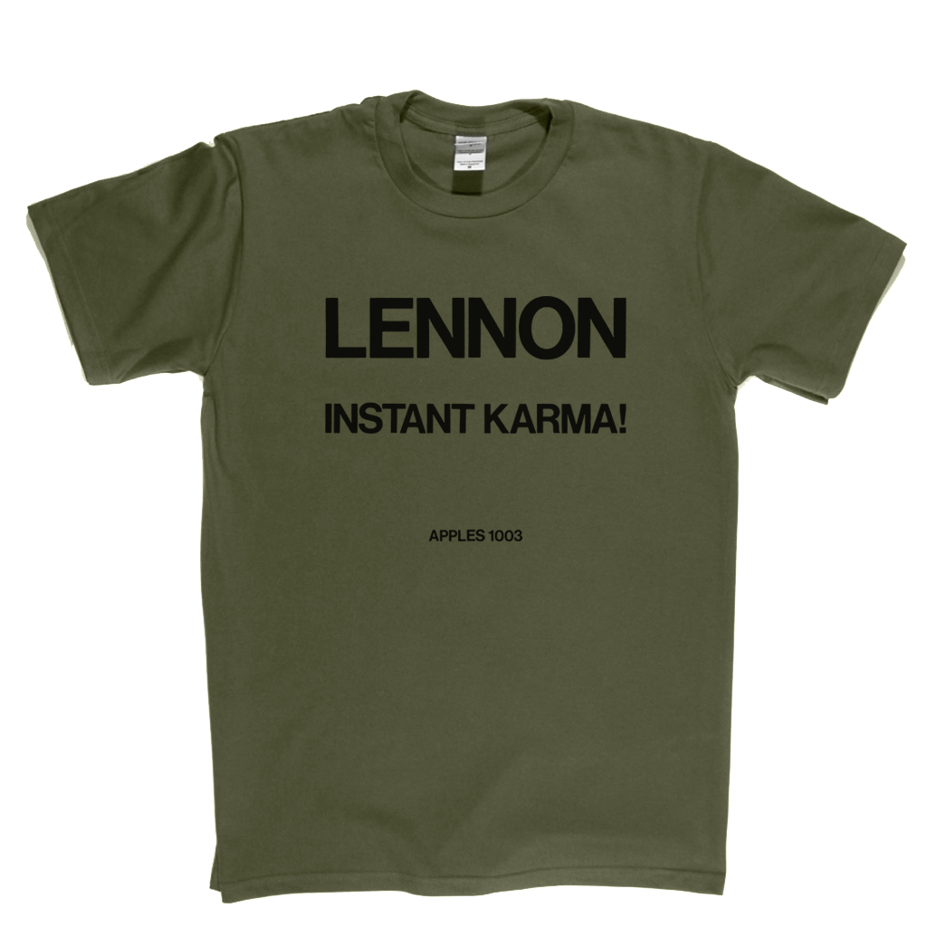 Lennon Instant Karma Apple T-Shirt