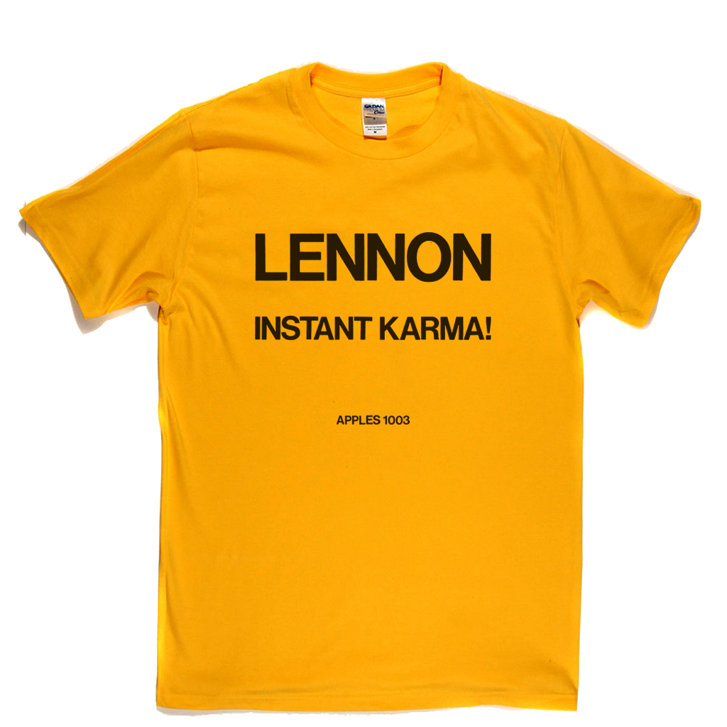 Lennon Instant Karma Apple T-Shirt