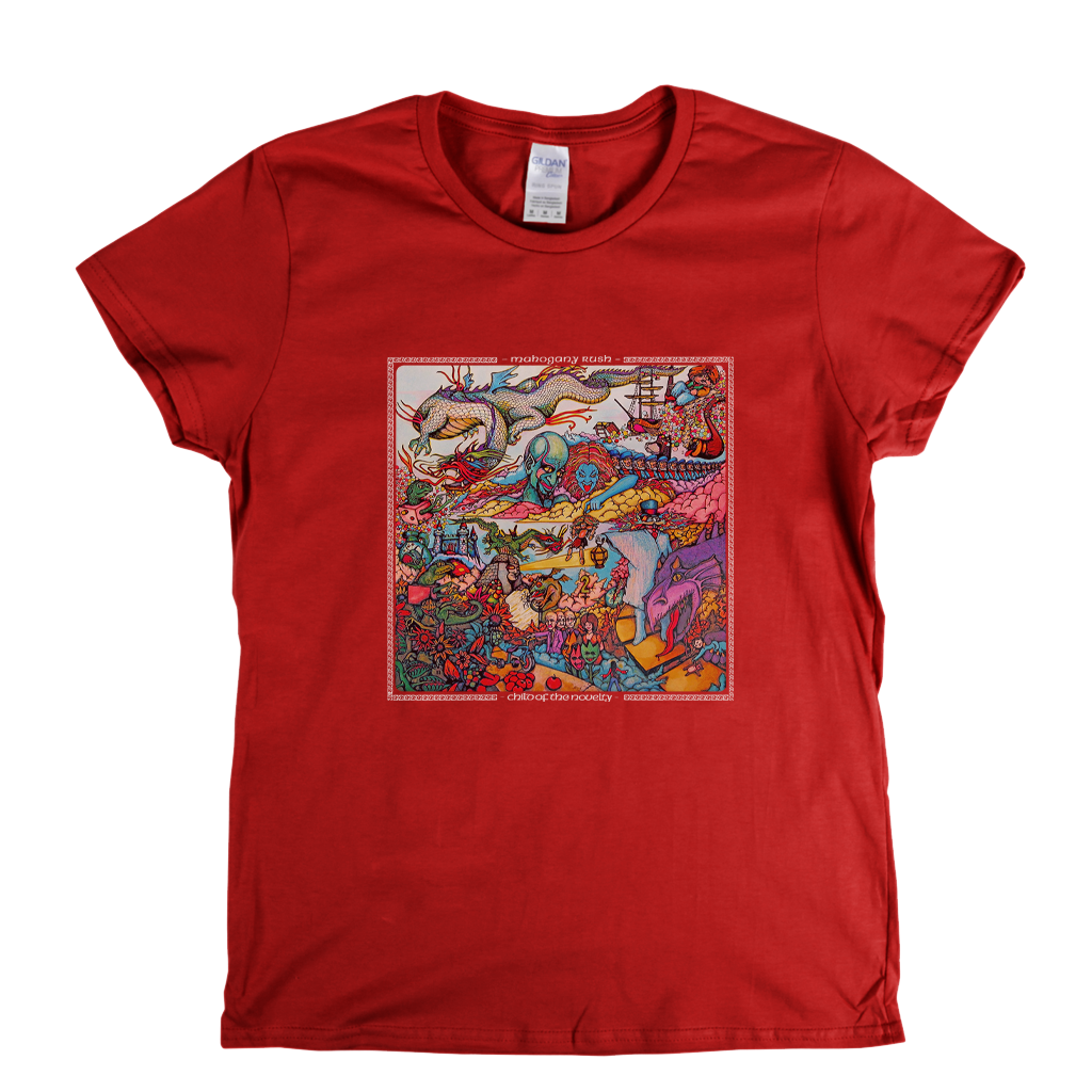 Mahogany Rush Child Of The Novelty Womens T-Shirt