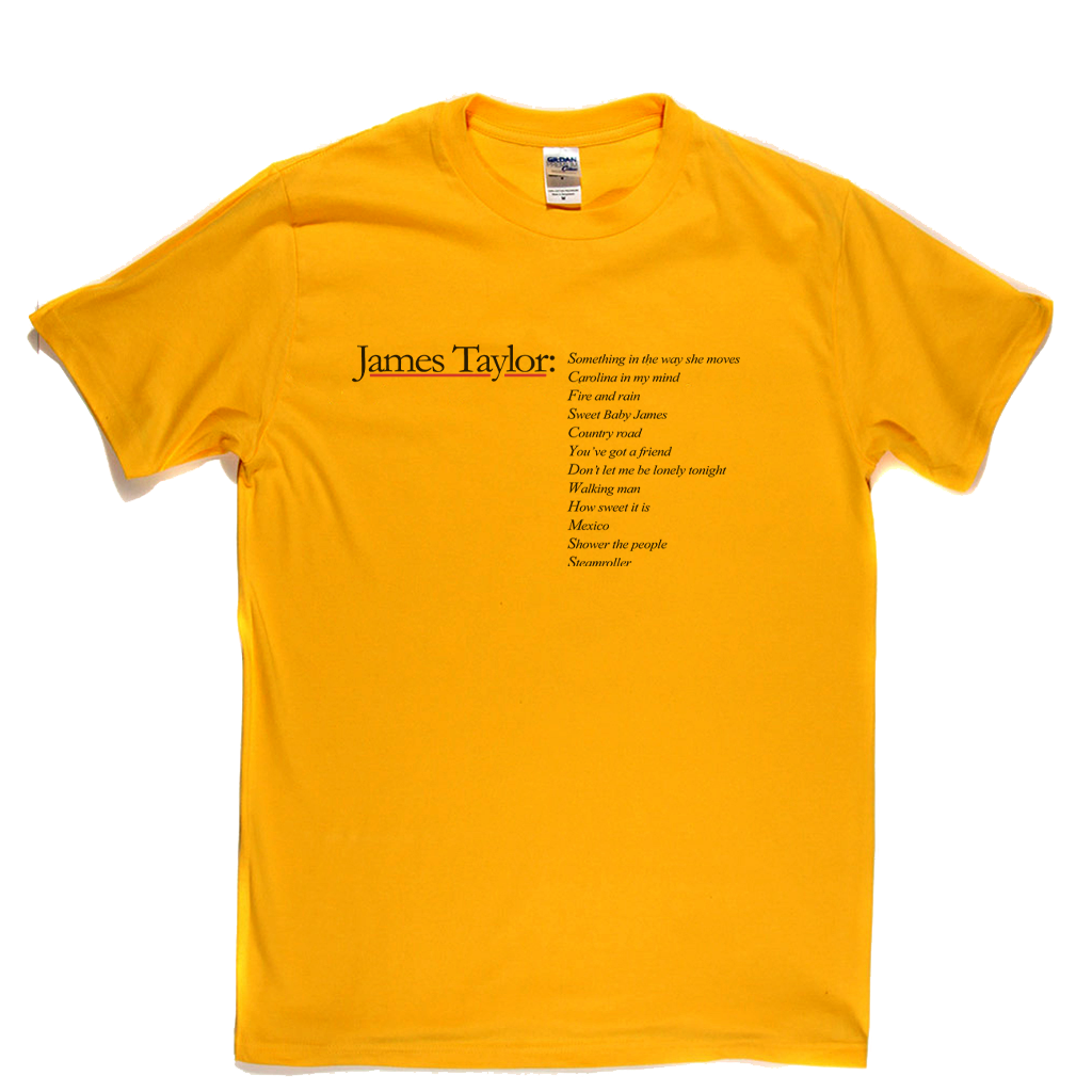 James Taylor Greatest Hits T-Shirt