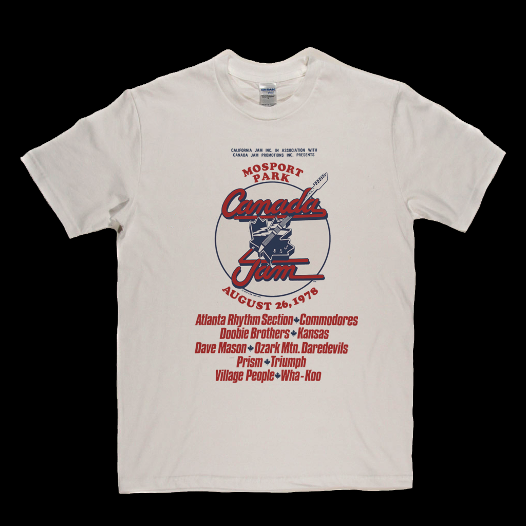 Canada Jam Poster 1978 T-Shirt