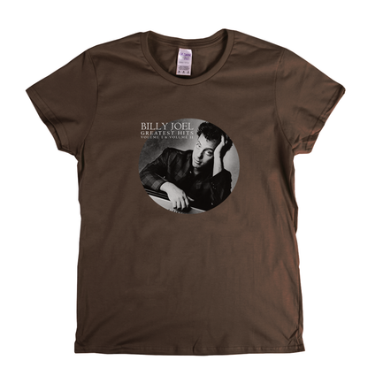 Billy Joel Greatest Hits Vol 1 & 2 Womens T-Shirt