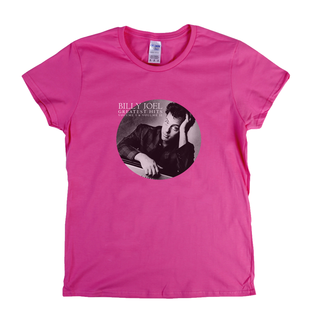 Billy Joel Greatest Hits Vol 1 & 2 Womens T-Shirt