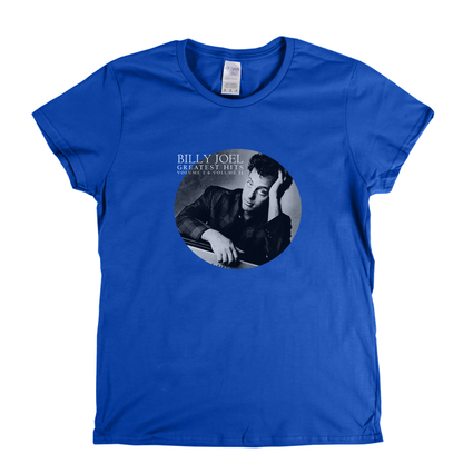 Billy Joel Greatest Hits Vol 1 & 2 Womens T-Shirt