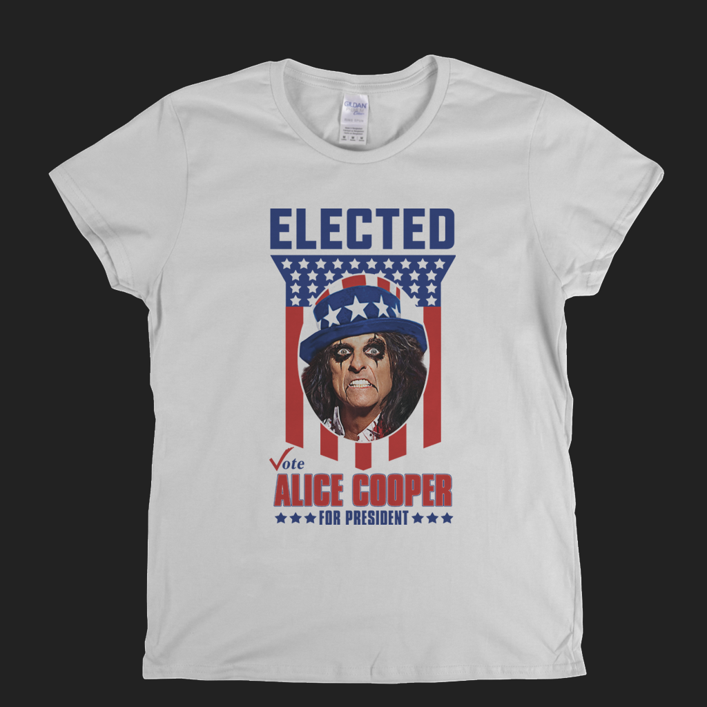 Alice Cooper Elected Womens T-Shirt