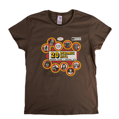 K Tel 20 Dynamic Hits Womens T-Shirt