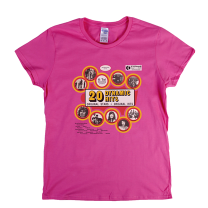 K Tel 20 Dynamic Hits Womens T-Shirt