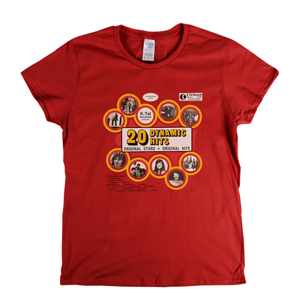 K Tel 20 Dynamic Hits Womens T-Shirt