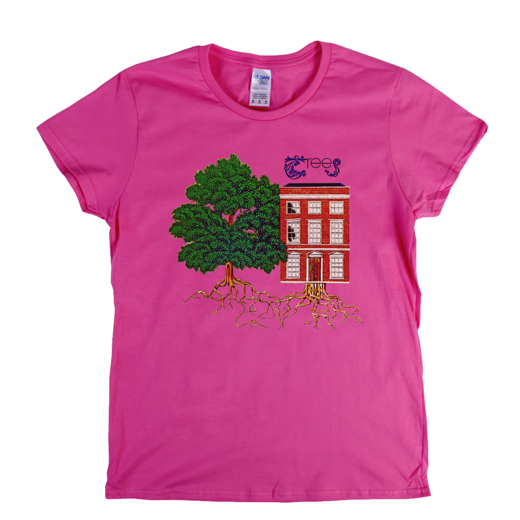 Trees The Garden Of Jane Delawney Womens T-Shirt