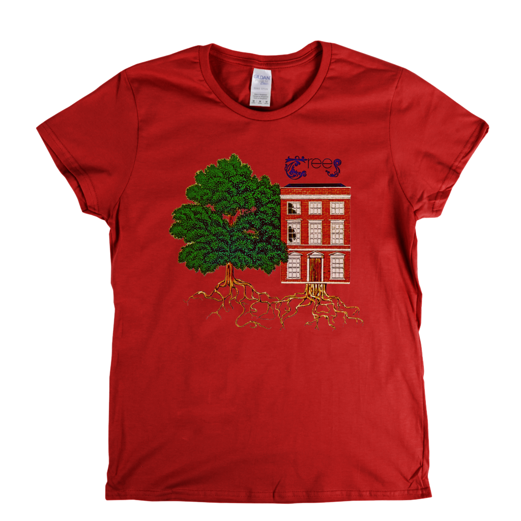 Trees The Garden Of Jane Delawney Womens T-Shirt