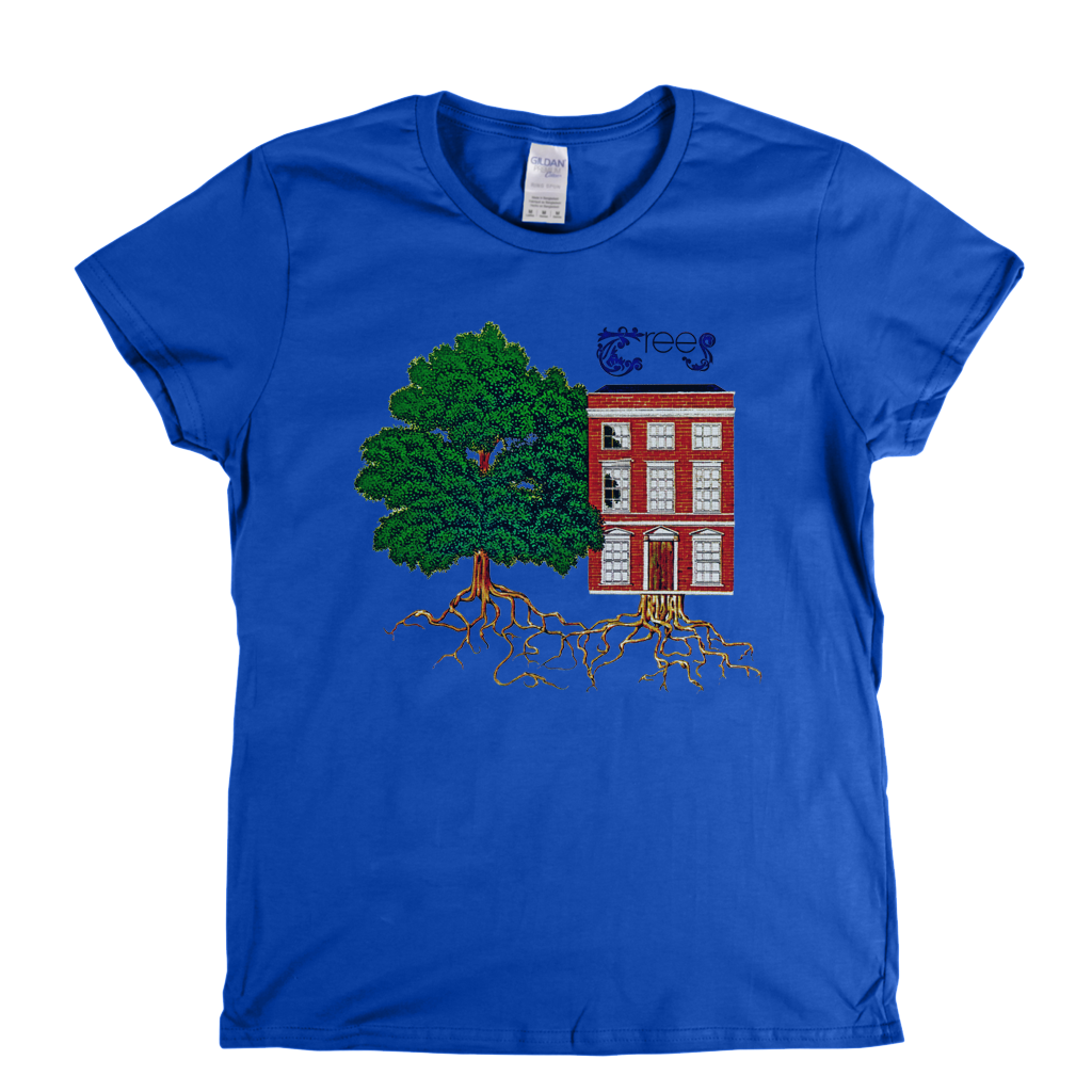 Trees The Garden Of Jane Delawney Womens T-Shirt