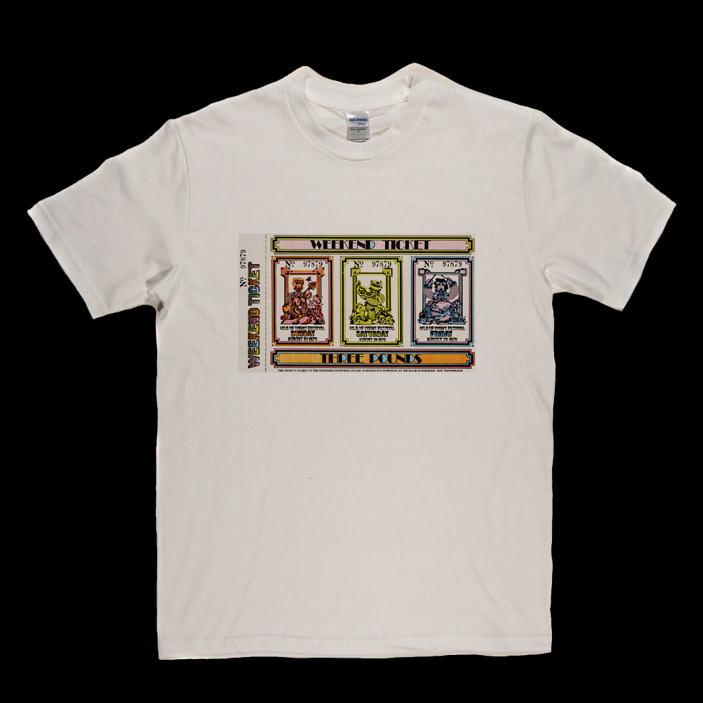 Isle Of Wight 1970 Ticket T-Shirt