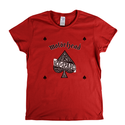 Motorhead Ace Of Spades Single Womens T-Shirt