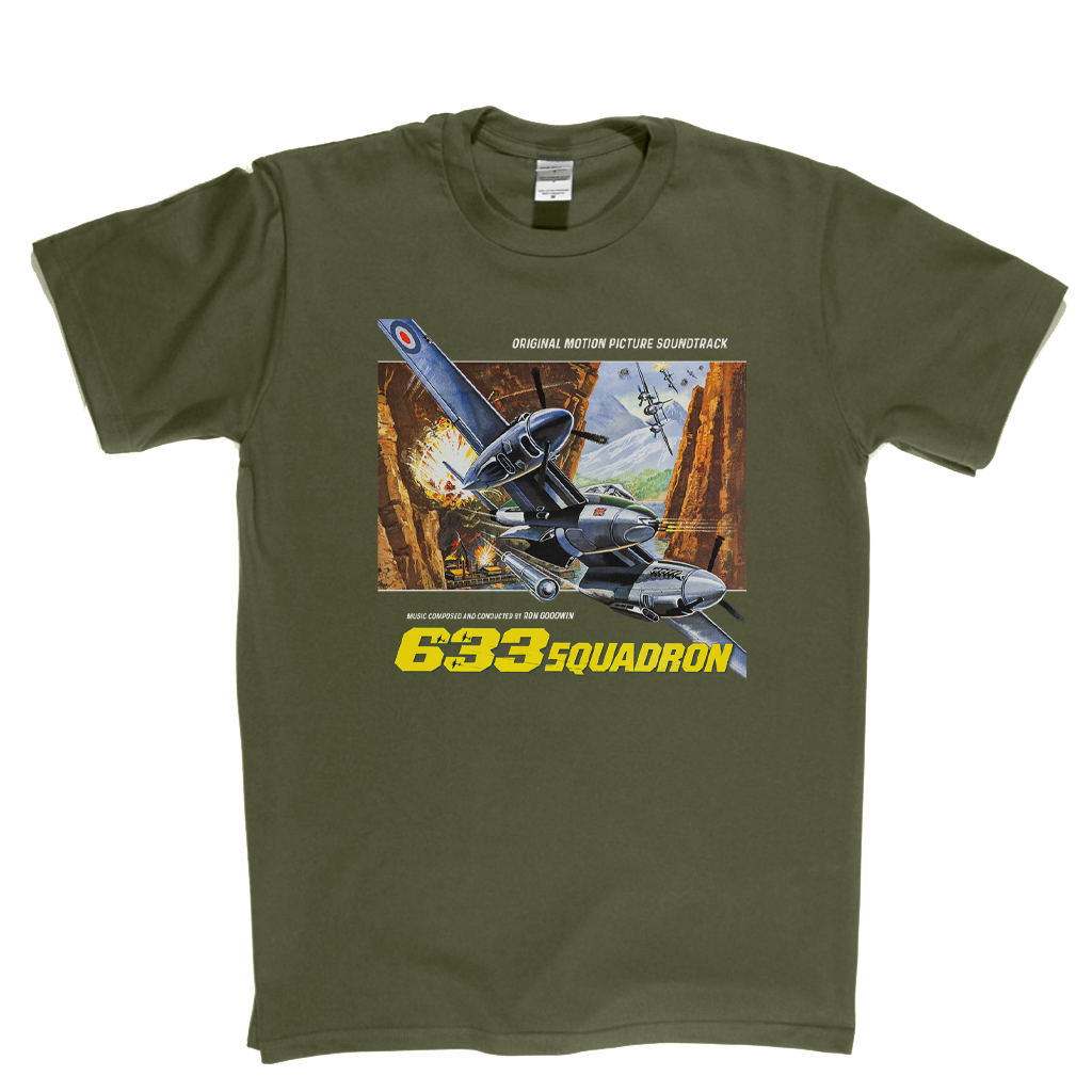 633 Squadron Soundtrack T-Shirt