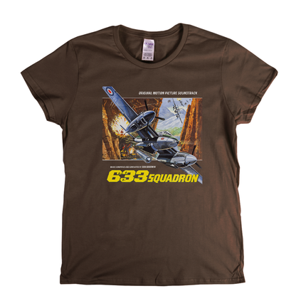 633 Squadron Soundtrack Womens T-Shirt