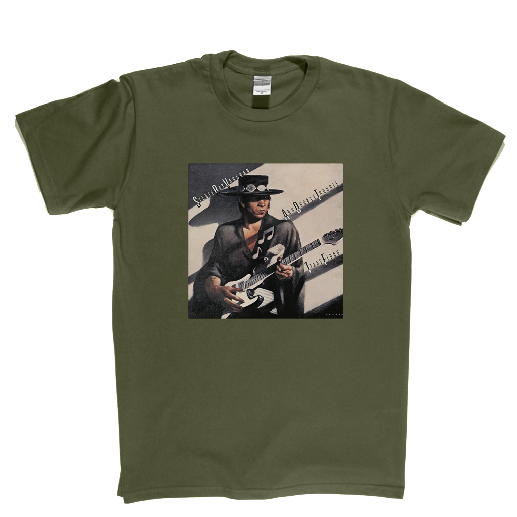 Stevie Ray Vaughan And Double Trouble Texas Flood T-Shirt