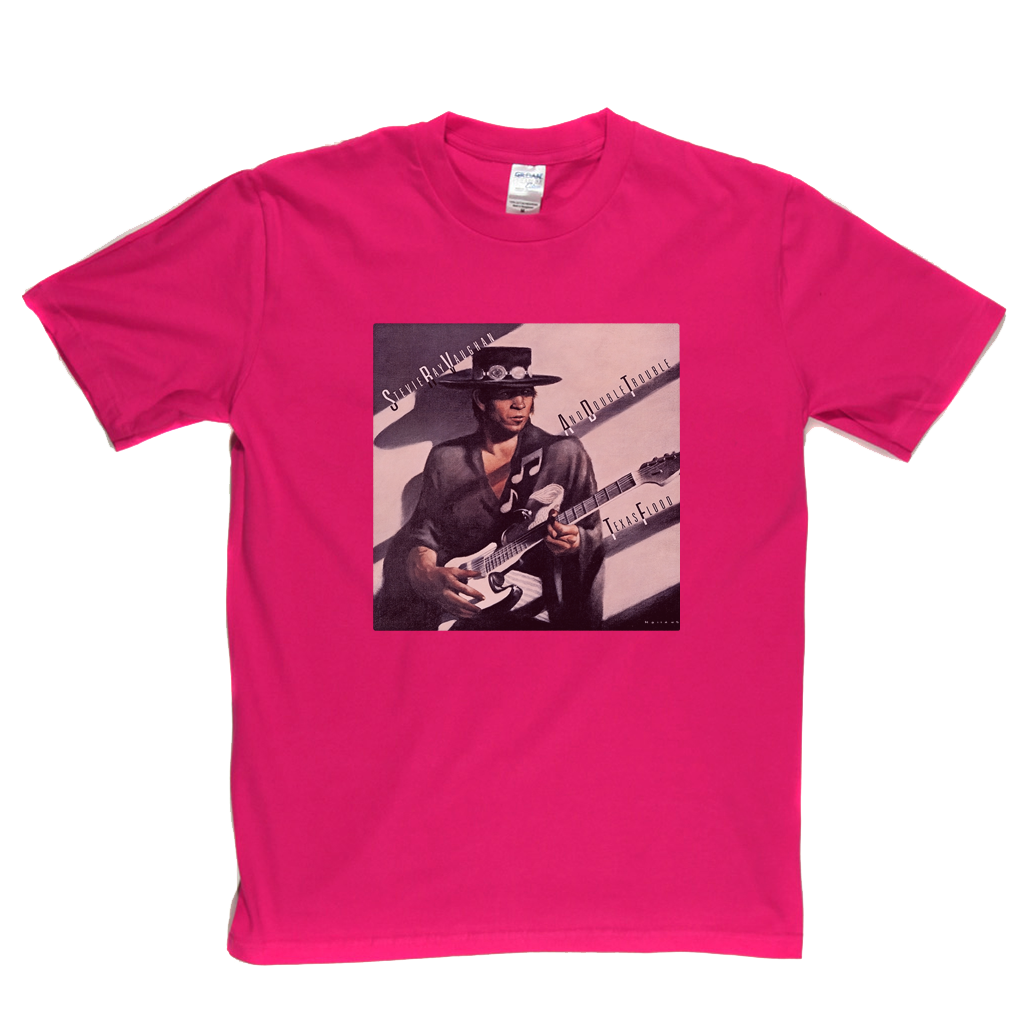 Stevie Ray Vaughan And Double Trouble Texas Flood T-Shirt