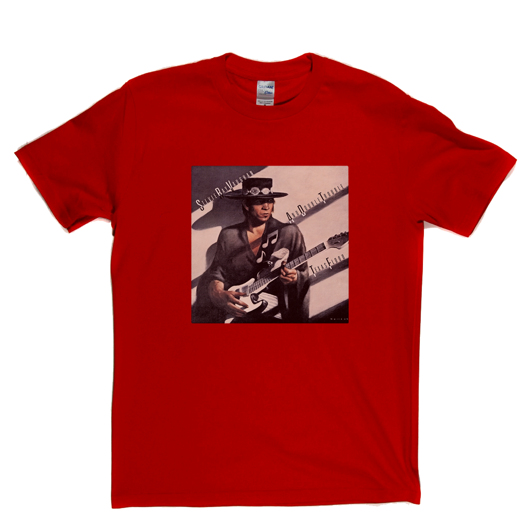 Stevie Ray Vaughan And Double Trouble Texas Flood T-Shirt