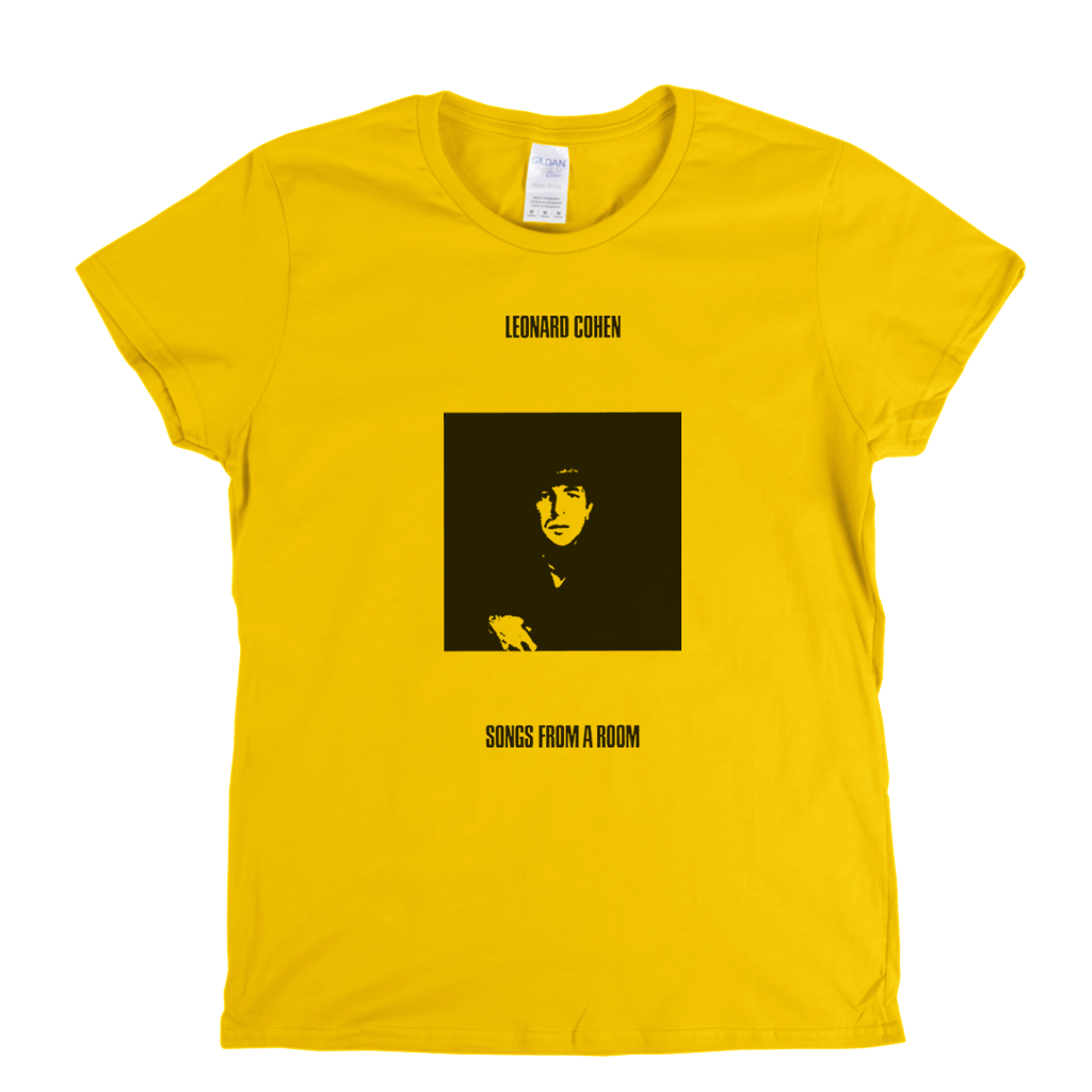 Leonard Cohen Songs From A Room Womens T-Shirt