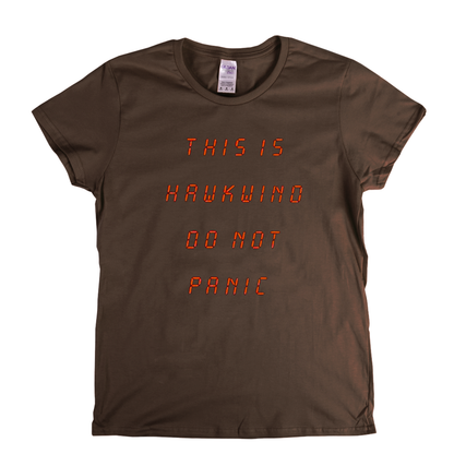 Hawkwind This Is Hawkwind Do Not Panic Womens T-Shirt